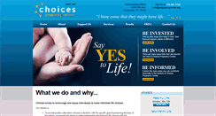 Desktop Screenshot of choices-for-life.org